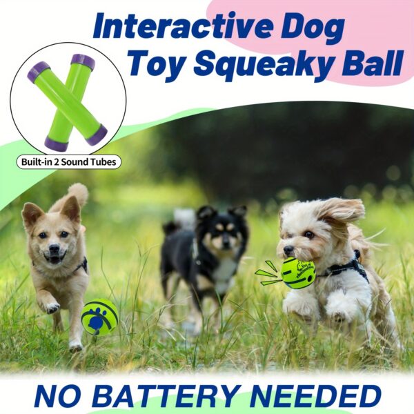 Pet Voice Ball Toy, Dog IQ Training Ball Toy, Without Battery - Image 8