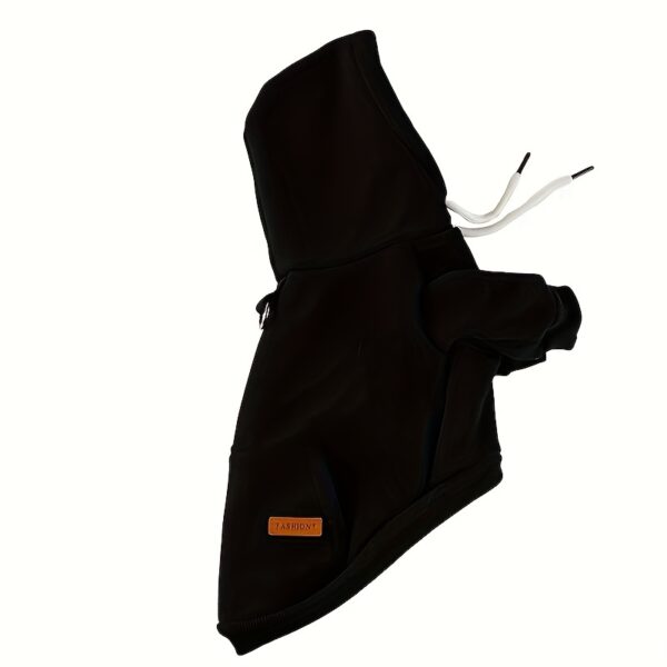 New Dog Hoodie, Pet Sweatshirt With Pocket In The Back, For Small Dogs - Image 3