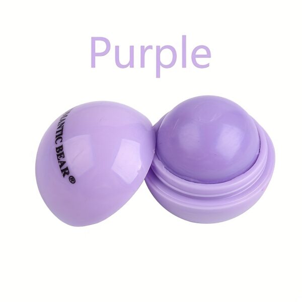 Moisturizing Lip Balm, Cute Ball-Shaped, Long-Lasting, Deep Hydration for Dry Skin, Unscented, Deep Moisturizing, Lipstick - Image 12