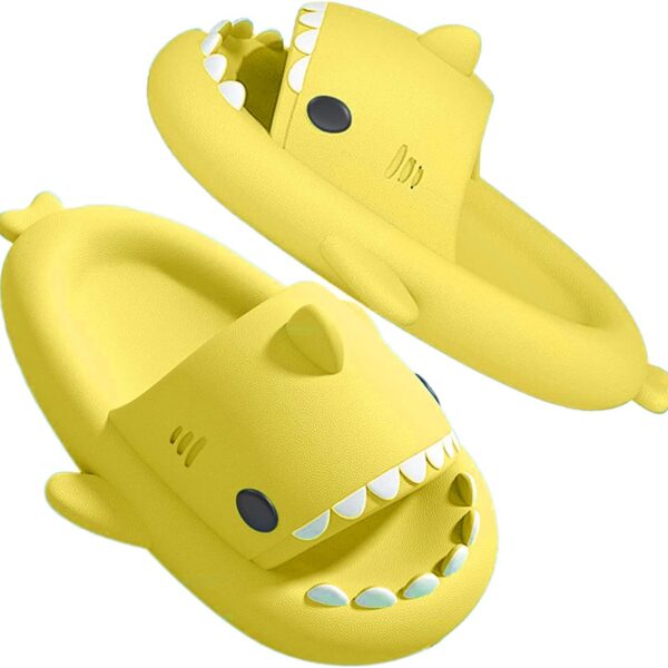 Cartoon Shark Non-slip Slides Slippers, Lightweight Quick Drying Slides For Men Women, Slippers For Indoor Outdoor Beach Shower House Shoes - Image 62