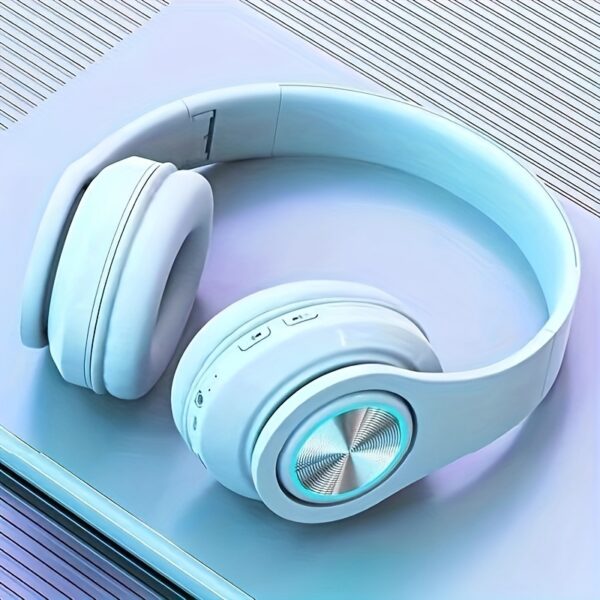 Wireless Headphones With Headband Support Card Insertion + Wired + Wireless Multifunctional Use - Image 4