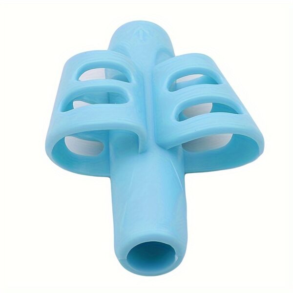 1pc/2pcs Two Finger Grips Silicone Learn Writing Tools Writing Pen Writing Correction Devices, Children Study Supplies For Children Halloween Christmas Gifts - Image 7