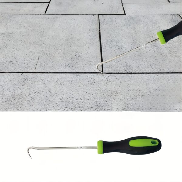 Heavy-Duty Metal Weed Puller Tool, Durable Garden Weed Remover for Pathway and Lawn, No Battery Required, Outdoor Weed Removal Accessory - Image 3