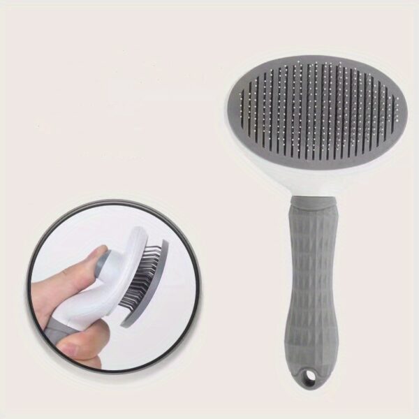 1pc Cat Comb Hair Removal Hair Comb Float Hair Cleaning Hair Removal Cleaner One-Click Hair Removal Dog Comb Needle Comb - Image 5