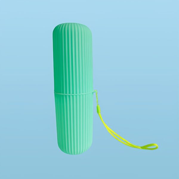 Portable Travel Toothbrush Case with Toothpaste Holder - Compact, Hygienic, and Durable - Ideal for Camping & Traveling, Easy to Carry Design travel must have - Image 12