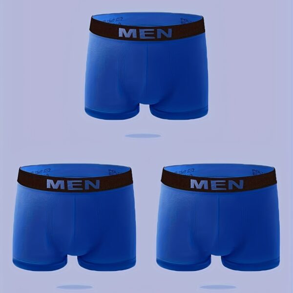 1/3/6 Pcs Men's Breathable Quick-drying Boxer Underwear High Elasticity And Skin-friendly Material Adult Underwear Men's Casual Sports Underwear Suitable For S/M/L Size - Image 16