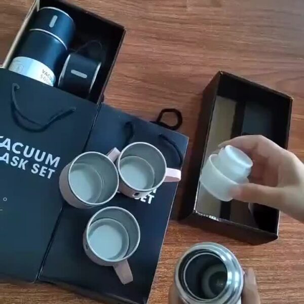 1set Thermal Mug 500ml/16.9oz, Stainless Steel Vacuum Insulated Bottle With Cup For Coffee Hot Drink And Cold Drink, Water Flask Back To School Supplies - Image 13