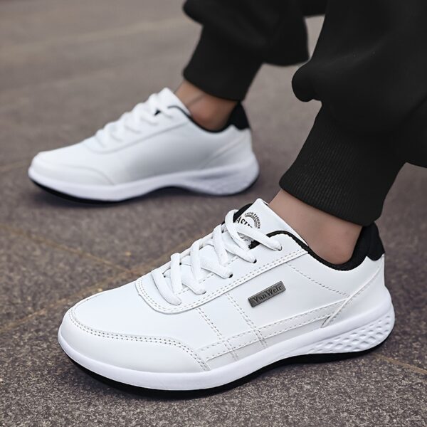 VanWeir Mens Plus Size Casual Comfortable Grip Running Sneakers, Durable Lace-Up Design, Ideal for Outdoor Sports & Daily Wear - Image 13