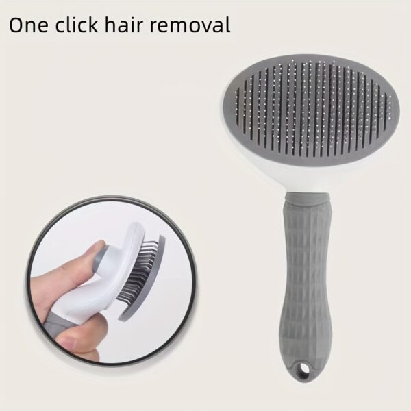 1pc Cat Comb Hair Removal Hair Comb Float Hair Cleaning Hair Removal Cleaner One-Click Hair Removal Dog Comb Needle Comb - Image 6