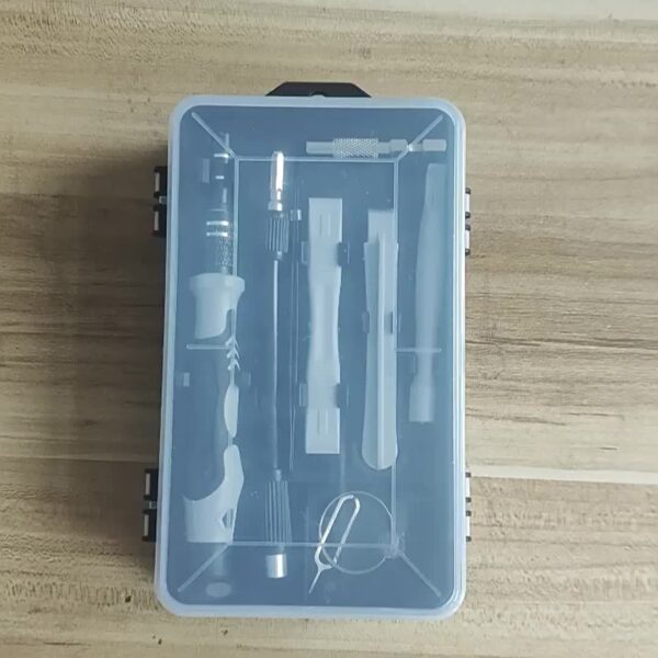 115-in-1 Precision Screwdriver Set, 115-in-1 Magnetic Repair Tool Kit, Anti-Slip Portable Tool Kit, Professional Screwdriver Tool Kit, Ergonomic Handle, Small Screwdriver For Mobile Phone, Computer, Watch, Laptop, Macbook, Glasses, Electronics - Image 10