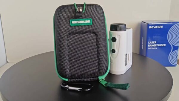 REVASRI Golf Rangefinder with Slope & Pin Lock Vibration - 914.4meter Laser Range Finder, External Slope Switch (Tournament Legal), Rechargeable Battery, Flag Lock, Straight-Line Distance Measurement for Golfers & Beginners - Image 9