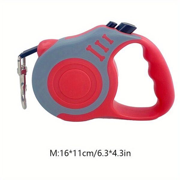 Durable Double Switch Retractable Pet Leash For Dogs - Easy Control And Comfortable Grip - Image 24