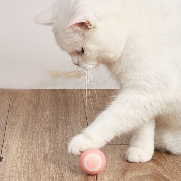 1pc Smart Cat Toys Automatic Rolling Ball Electric Cat Toys Interactive For Cats Training Self-moving Kitten Toys Pet Accessories - Image 3