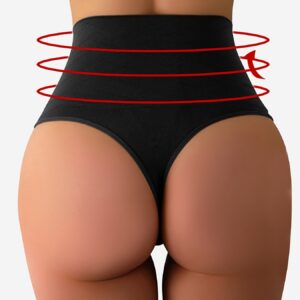 Seamless High-Waist Shaper Panties - Breathable Comfort, Firm Tummy Control - Essential Womens Shapewear for Daily Wear