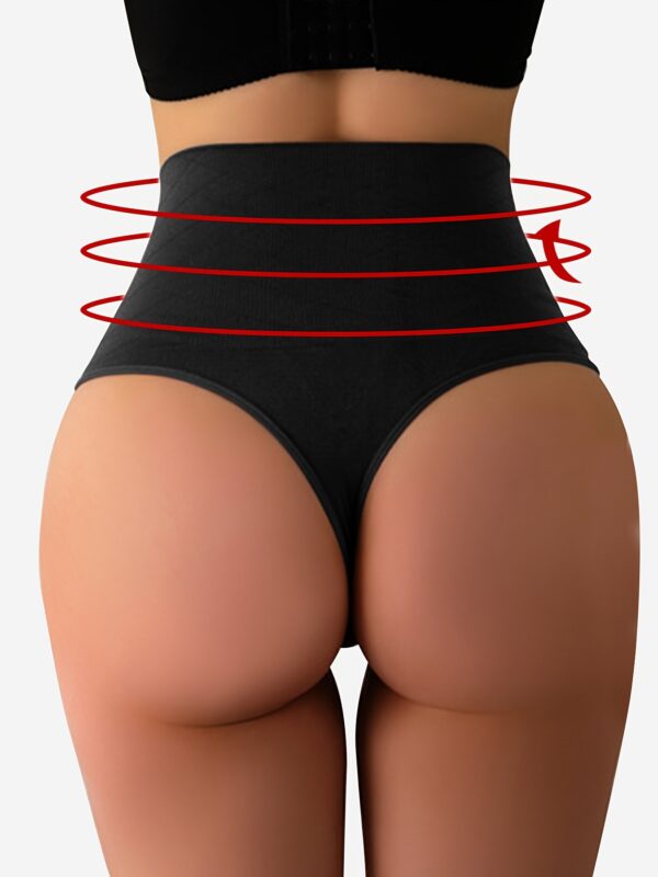 Seamless High-Waist Shaper Panties - Breathable Comfort, Firm Tummy Control - Essential Womens Shapewear for Daily Wear