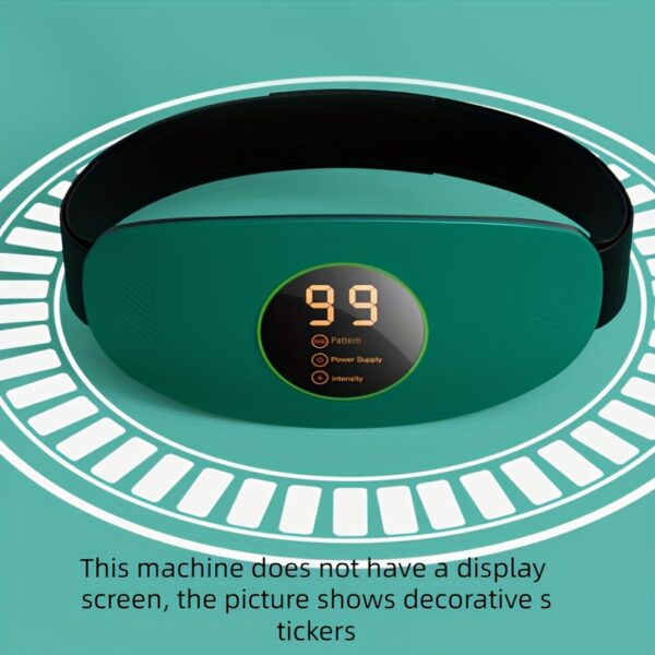 Rechargeable Waist Massager with Vibration - Includes Elastic Belt, USB Charging - Image 2