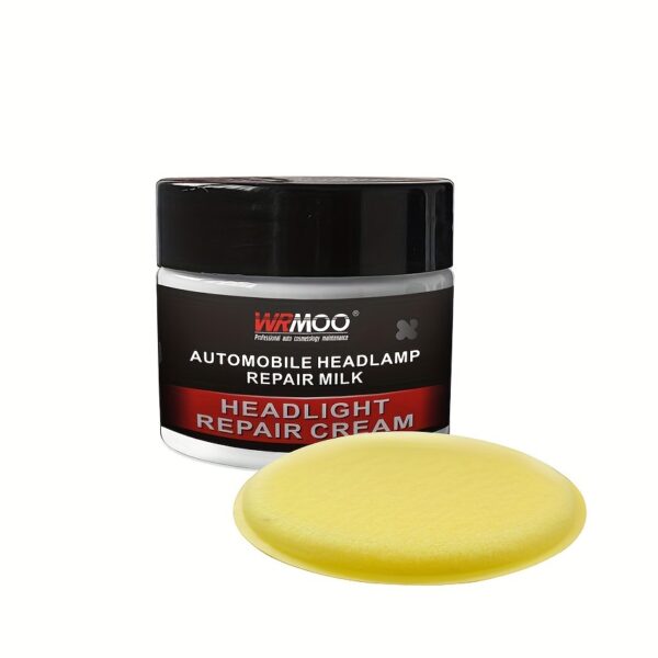 Car Headlight Restoration Kit - Crystal Plated Polish & Scratch Remover, Yellowing Prevention - Image 7