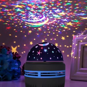 1 Pcs Star Projector, Galaxy Projector Night Light Projector