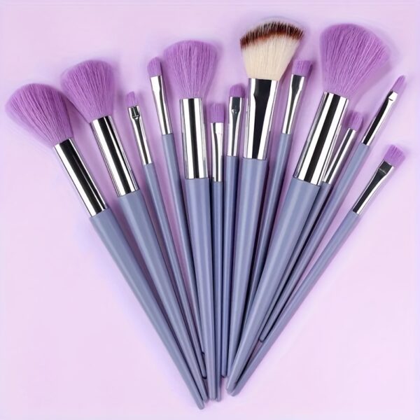 13 Pcs Soft Makeup Brush, For Foundation Blending, Eye Shadow Application, Kabuki Blending Beauty Tools - Image 7