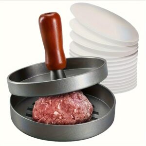 1pc, Manual Non-stick Hamburger Meat Press For Home Kitchen, Breakfast Pancake Maker With Hamburger Meat Patty Mold, Kitchen Utensils, Kitchen Supplies, Kitchen Accessories, Kitchen Stuffs Kitchen Accessories