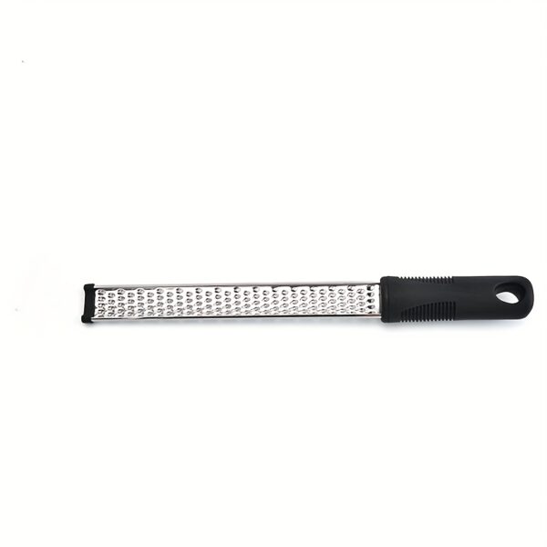 1pc, Multifunctional Stainless Steel Lemon Zester and Cheese Grater - Perfect for Manual Ginger Shredding and Vegetable Grating - Creative Kitchen Gadget for Home Cooking - Image 3
