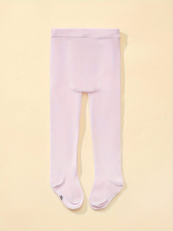 Infant's Solid Color Leggings, Versatile Pantyhose, Baby Girl's Clothing - Image 8