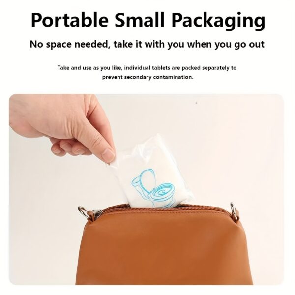 10/20PCS Disposable Toilet Seat Cover, Portable Toilet Seat Cover For Business Travel, Essential Travel Accessories For Airplanes And Camping, Bathroom Accessories, Toiletries, Teen Gifts - Image 12