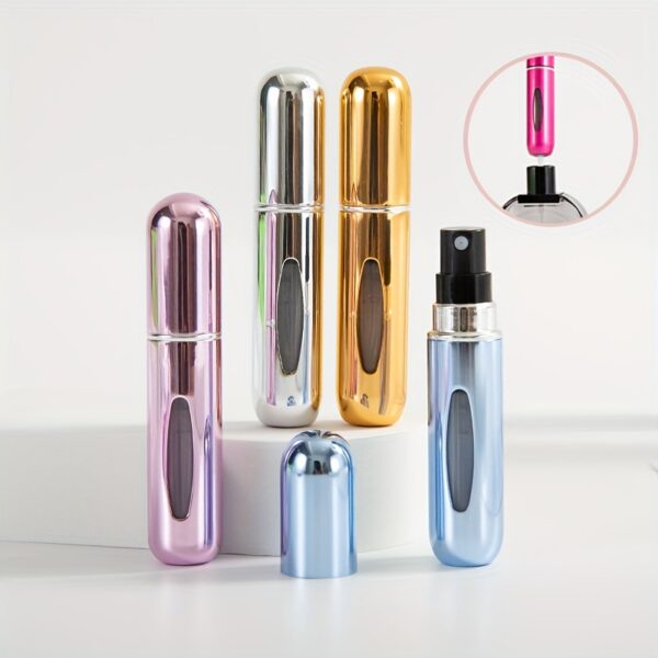 1 Bottle Of 5ML Perfume Filling Bottle At The Bottom Of The Portable Travel Dispenser Spray Bottle Empty Bottle Perfume Bottle - Image 2