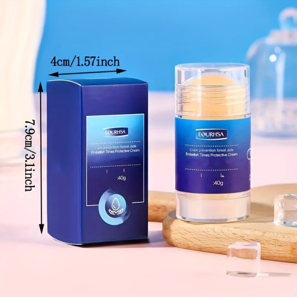 40g Anti Cracking Foot Cream For Dry And Cracked Feet And Heels, Moisturizing Dry Feet And Heels, Preventing Your Feet From Cracking, Making Your Feet Smooth And Soft, Moisturizing And Nourishing Your Feet Plant Squalene - Image 4