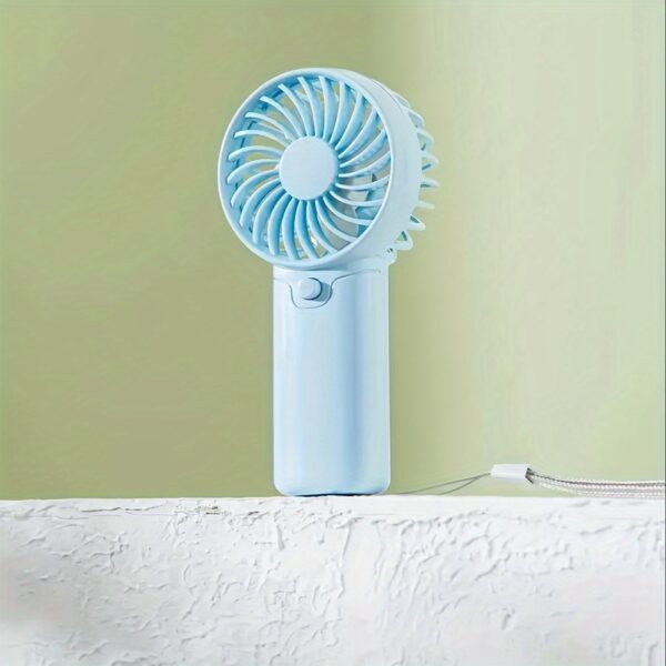 Battery Operated Mini Portable Fan, Lightweight Handheld Fan - Ideal for Office, Outdoor, Traveling and Camping - Stay Cool Anytime, Anywhere! (Requires AAA batteries, not included) - Image 8
