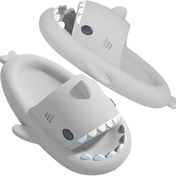 Cartoon Shark Non-slip Slides Slippers, Lightweight Quick Drying Slides For Men Women, Slippers For Indoor Outdoor Beach Shower House Shoes - Image 45