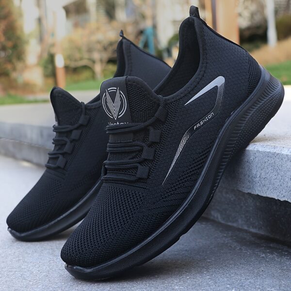 Breathable Mens Slip-On Sneakers - Lightweight & Odor-Resistant, Perfect for Sports & Casual Wear