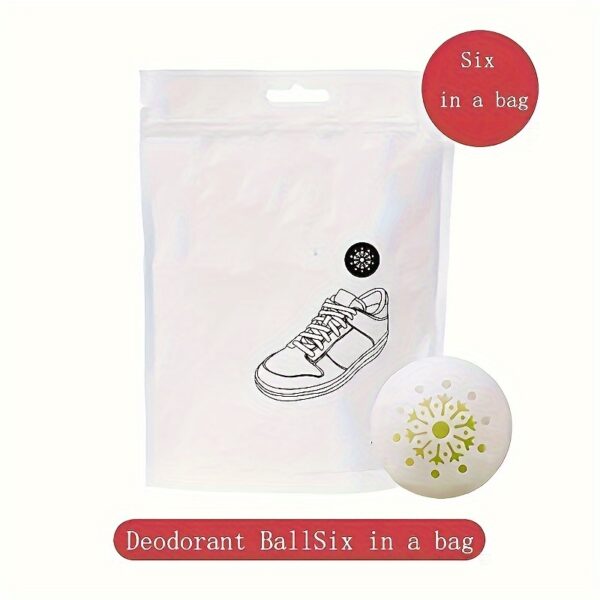 6pcs, Deodorant Balls, Deodorant Balls For Sneakers, Lockers, Gym Bags - 6 Pack - Air Fresh - Also Great For Home, Office And Car. - Image 3