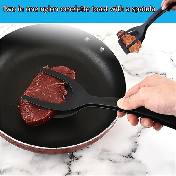 1pc Multi-purpose Egg, Pancake And Steak Spatula For Easy Turning And Plating - Perfect For Grilling, Burgers, Pies And Pancakes, Kitchen Tools For Restaurant - Image 4