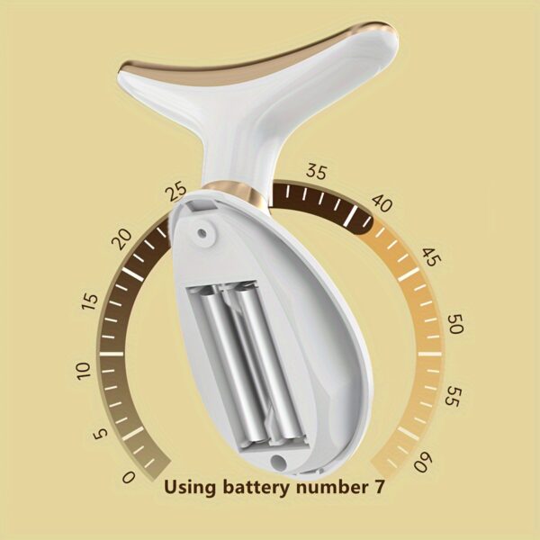 Nourplus Electric Facial Massager, Portable Handheld Face Beauty Vibration Device, Unscented, Powered by 2 AAA Batteries (Included), Dry Battery Power, Non-rechargeable - Image 10