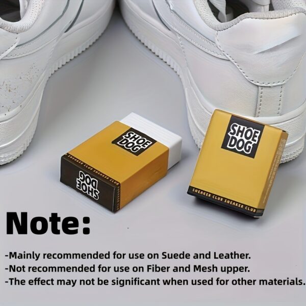 1pc Shoe Cleaning Eraser, Sneaker Cleaning Eraser, Cleaning Eraser For Shoes And Boots Cleaning Brightening - Image 4