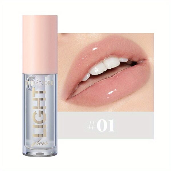 12 colors Moisturizing Candy Lip Gloss - Pearlescent Lustrous Mirror Nude Lip Stain with Natural Lip Gloss Lip Oil Valentine's Day Gifts - Image 3