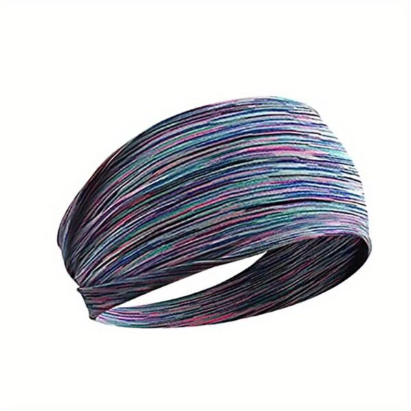 Vibrant Women's Sports Headband – Moisture-Wicking Comfort – Ideal for Yoga & Fitness Activities - Image 21