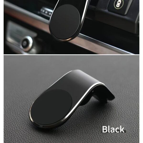 L Shape Air Vent Mount Stand Magnetic Mobile Holder Magnetic Car Phone Holder - Image 14