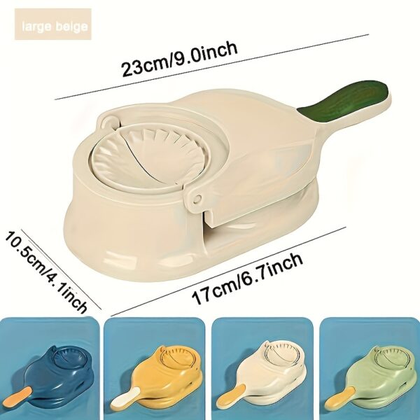 1pc, 2in1, Dumpling Skin Maker, Creative Dumpling Maker, Kitchen DIY Dumpling Maker, Manual Tortilla Maker, Dumpling Moulds For Dumpling Skin, Dough Presser, Dumpling Presser, Kitchen Stuff, Kitchen Gadgets Kitchen Accessories - Image 13