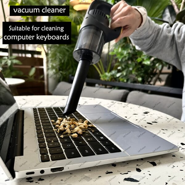 1 rechargeable ultra strong cordless handheld vacuum cleaner, lightweight and portable design, barrier free wireless cleaning, strong suction, high cleaning efficiency, convenient for families and cars - Image 7
