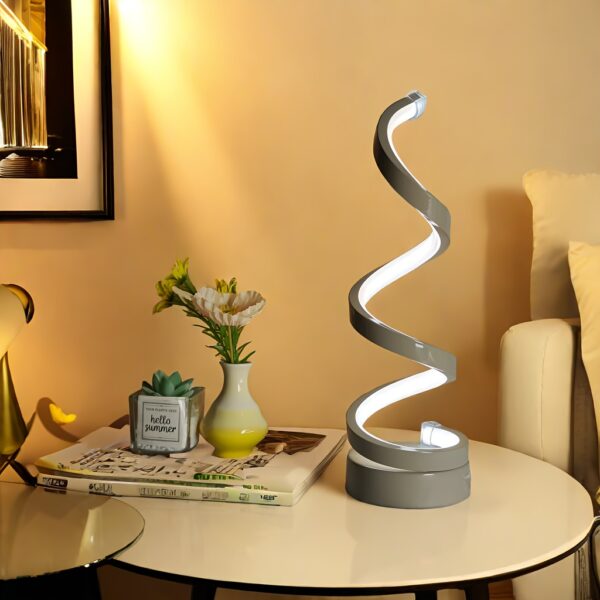1pc The Original Spiral Lamp Is Suitable For Office, Bedroom, Living Room, Friends Give Gifts, USB Connection Is Easy To Use - Image 10