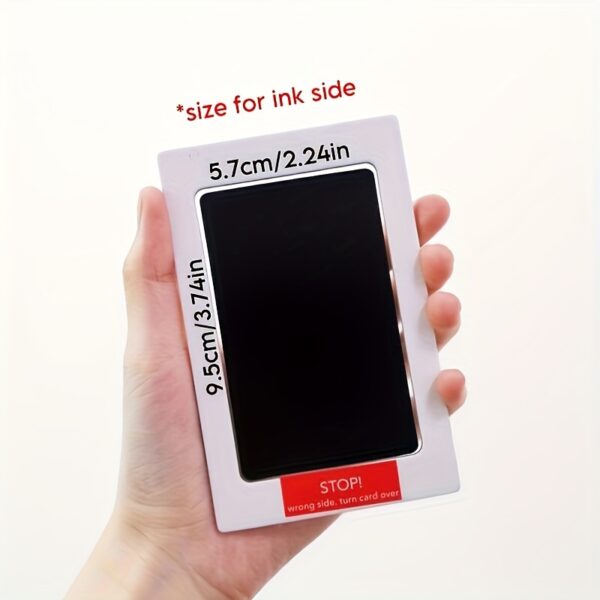 1pc Pet Paw Print Memorial Ink Pad With Touchless Ink For Pet Pawrint - Image 10