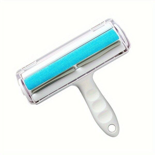 Pet Hair Remover - Lint Roller For Pet Hair - Cat And Dog Hair Remover For Couch, Furniture, Carpet, Car Seat, Reusable Roller W/Self-Cleaning Base - Upgraded Animal Fur Removal Tool - Image 6