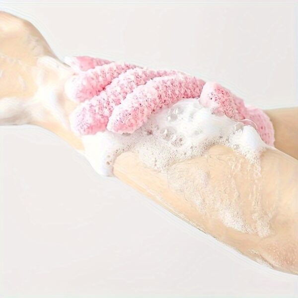 Exfoliating Shower Gloves for Deep Cleansing & Massage - Body Scrubber, Removes Dead Skin & Dryness - Image 11