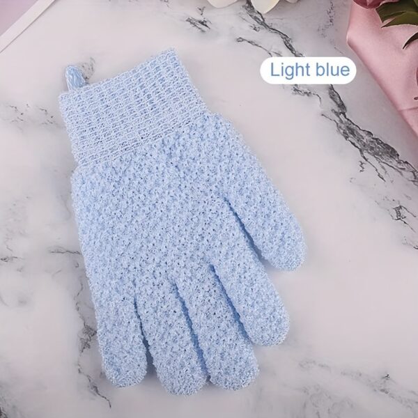 Exfoliating Shower Gloves for Deep Cleansing & Massage - Body Scrubber, Removes Dead Skin & Dryness - Image 8