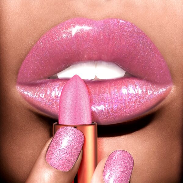 1pc Sparkly Lip Gloss, Glittering & Glossy Waterproof Lip Tint, Makes Your Lips Soft & Shiny, Makeup & Cosmetics For Music Festival - Image 3