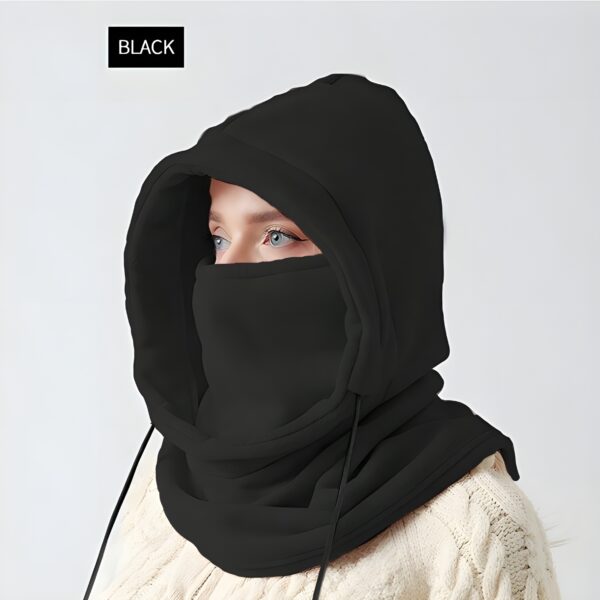 Cozy Knit Windproof Balaclava: Casual Winter Neck Gaiter Hood for Ski & Outdoor Enthusiasts - Image 2