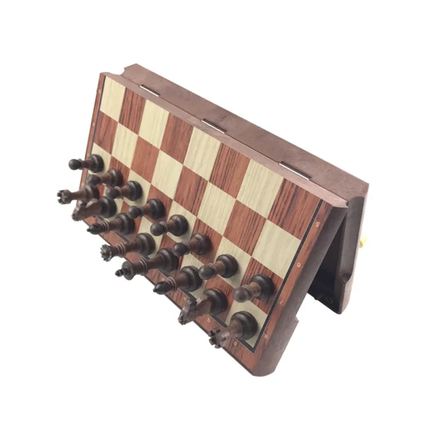 High-grade Chess Plastic Folded Board International Magnetic Chess Set Exquisite Chess Puzzle Games Board Game Gift Yernea - Image 2