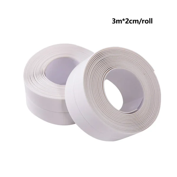 1pc Bathroom Waterproof Wall Stickers Sealing Tapes PVC Adhesive Sealing Strips Sink Edge Tape Kitchen Bathroom Accessories - Image 6